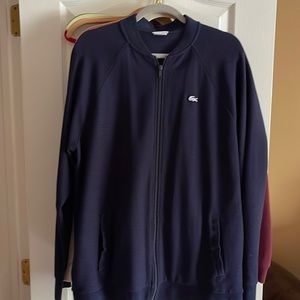 Men’s Lacoste zipper jacket size 9